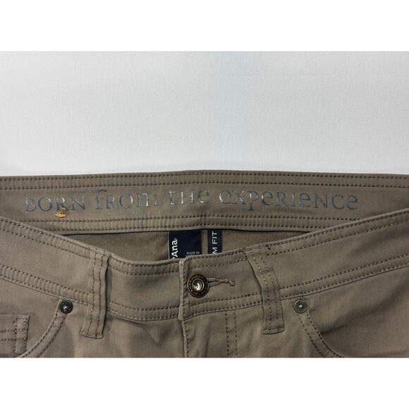 PrAna Men's Brown Straight Leg Slim Fit Stretch Outdoor Pants - Size 32X31 - Picture 5 of 8